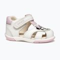 Sandalen Kinder Geox Zapito white/pink