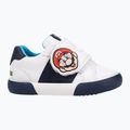 Geox Gisli Kinderschuhe weiß/navy/orange 9