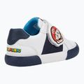 Geox Gisli Kinderschuhe weiß/navy/orange 11