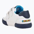 Geox Gisli Kinderschuhe weiß/navy/orange 12