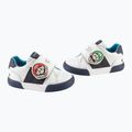 Geox Gisli Kinderschuhe weiß/navy/orange 15