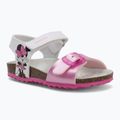 Sandalen Kinder Geox Chalki white/pink