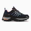 Trekkingschuhe Damen CMP Rigel Low blue/giada/peach 2