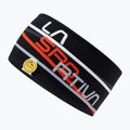 La Sportiva Stripe Headband schwarz/kirschrot
