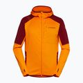 Herren La Sportiva Existence Hoody papaya/sangria trekking sweatshirt