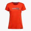 La Sportiva Stripe Cube Damen-T-Shirt Kirschtomate