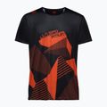 Herren La Sportiva Comp Kletterhemd schwarz/kirschrot tomato