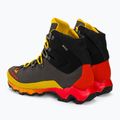 Herren-Trekkingschuhe La Sportiva Aequilibrium Trek GTX carbon/gelb 3