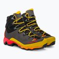 Herren-Trekkingschuhe La Sportiva Aequilibrium Trek GTX carbon/gelb 4