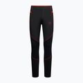 Laufleggings Herren La Sportiva Primal black/ cherry tomato
