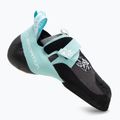 Damen-Kletterschuhe La Sportiva Skwama Vegan carbon/turquoise 2