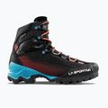 Damen-Hochtourenschuhe La Sportiva Aequilibrium ST GTX black/hibiscus 9