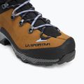 Damen-Trekkingschuhe La Sportiva Aequilibrium Trek GTX coffee/ stone-blue 7