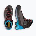 Damen-Trekkingschuhe La Sportiva Aequilibrium Trek GTX carbon/malibu blue 13