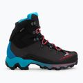 Damen-Trekkingschuhe La Sportiva Aequilibrium Trek GTX carbon/malibu blue 2