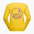 Damen-Sweatshirt La Sportiva Climbing On The Moon yellow/purple 2