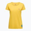 Damen T-Shirt La Sportiva Climbing on the Moon giallo/viola