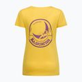 Damen T-Shirt La Sportiva Climbing on the Moon giallo/viola 2