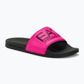 Slides Schlappen  EA7 Emporio Armani Water Sports Visibility pink fluo/black