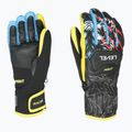 Skihandschuhe Level Race Replica black/yellow