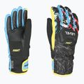 Kinder Skihandschuhe Level Race Jr black/yellow