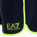 Badeshorts Herren EA7 Emporio Armani Water Sports Core Piping blu navy/fluo lime 3