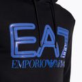 Herren Hoodie Sweatshirt EA7 Emporio Armani Train Logo Series Oversize Logo Hoodie Coft black 7