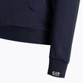 Herren Hoodie Sweatshirt EA7 Emporio Armani Train Logo Series Oversize Logo Hoodie Coft navy blue 8