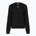 Damen Hoodie Sweatshirt EA7 Emporio Armani Train Logo Series T-Top Essential black