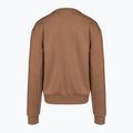 Damen Hoodie Sweatshirt EA7 Emporio Armani Train Logo Series T-Top Essential tan 2