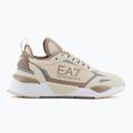 EA7 Emporio Armani Ace Runner Mesh Schuhe whitecap grau/ portabella 9
