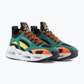 Schuhe EA7 Emporio Armani Infinity Cage black/ evergreen/ orange fluo 8