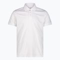 Poloshirt Herren CMP 3T60077 Polo bianco/grey