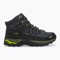Herren-Trekkingstiefel CMP Rigel Mid grau/gelb fluo 2