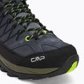 Herren-Trekkingstiefel CMP Rigel Mid grau/gelb fluo 7