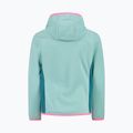 Sweatshrit Hoodie Kinder CMP 32H1375 acqua 2