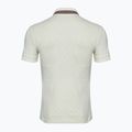 Herren EA7 Emporio Armani Golf Pro Polo Check silberne Birke T-shirt 2