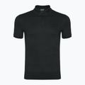 Herren EA7 Emporio Armani Zug Lux Polo Modal schwarzes T-shirt