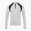 Ski Sweatshirt Hoodie Herren EA7 Emporio Armani Ski St. Moritz Powerstretch T-Top quiet gray