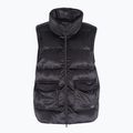 Jacke Damen EA7 Emporio Armani Train Athletic Velour Extra Padded black 3