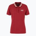 Damen EA7 Emporio Armani Golf Pro Polo Damier syrah Shirt 5