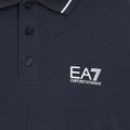 Herren EA7 Emporio Armani Core Identity Piqué Poloshirt armani blau 3