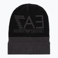 EA7 Emporio Armani Berg Sichtbarkeit Beanie armani blau / Asphalt Wintermütze 4