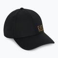 EA7 Emporio Armani TrainCore IdentityLogo Baseballkappe schwarz / gold