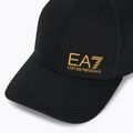 EA7 Emporio Armani TrainCore IdentityLogo Baseballkappe schwarz / gold 3