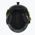 Skihelm Briko Aran matt shark gray/light gray/electric lime 5