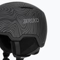 Skihelm Briko Aran matt black/abbey gray 7