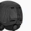 Skihelm Briko Aran matt black/abbey gray 9