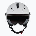 Skihelm Briko Elio Visor matte white/black 2