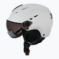 Skihelm Briko Elio Visor matte white/black 3